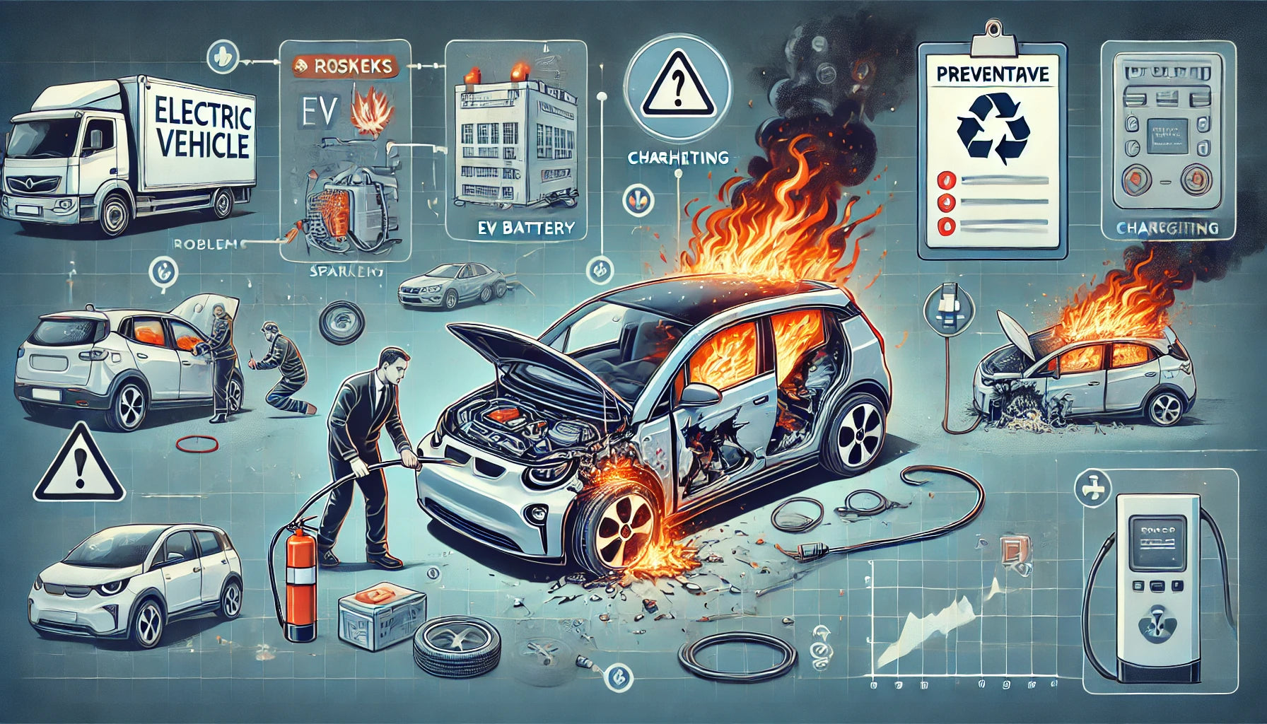 Enhancing EV Safety: Vital Electric Vehicle Fire Safety Equipment