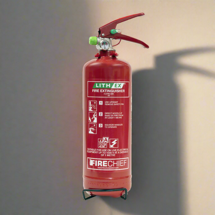 Firechief 2 Ltr Lithium-Ion battery Extinguisher 