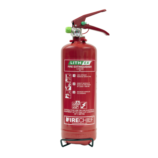 Firechief 2 Ltr Lithium-Ion battery Extinguisher 