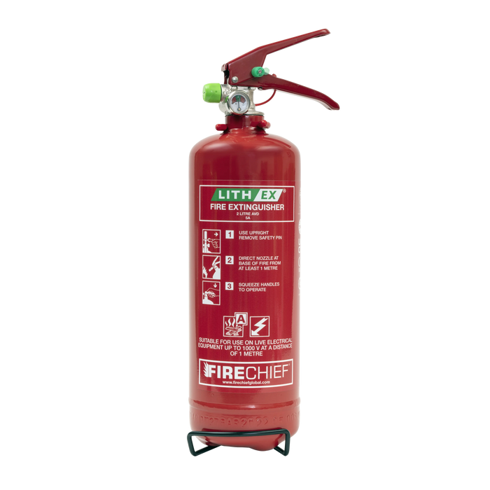 Firechief 2 Ltr Lithium-Ion battery Extinguisher 