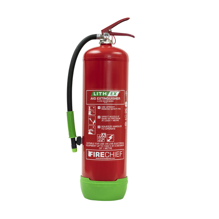 Firechief 9 Litre Lith-Ex Fire Extinguisher (FLE9)