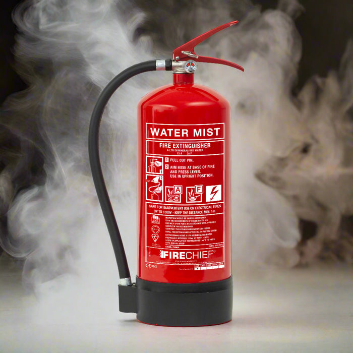 Firechief Multimist 6L Watermist Extinguisher (Model: FWM6A)