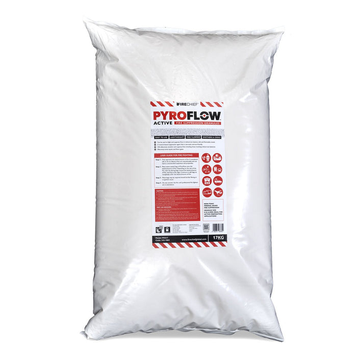 Firechief PyroFlow Active Fire Suppression Granules 17kg Lithium Battery Fire Suppressant