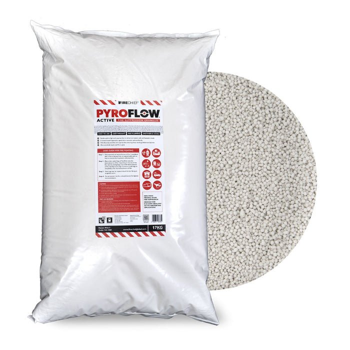 Firechief PyroFlow Active Fire Suppression Granules 17kg Lithium Battery Fire Suppressant