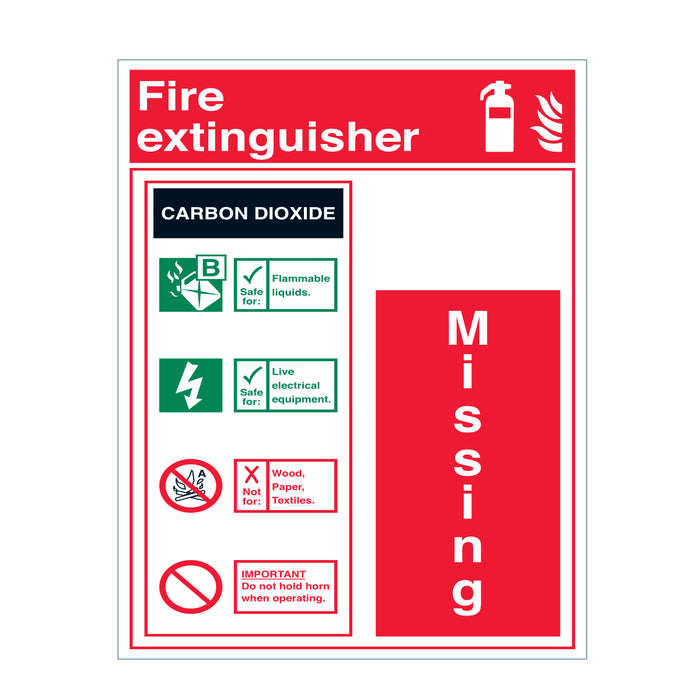 Mounting Boards and Backboard for Fire Extinguishers - Foam PVC or Softwood