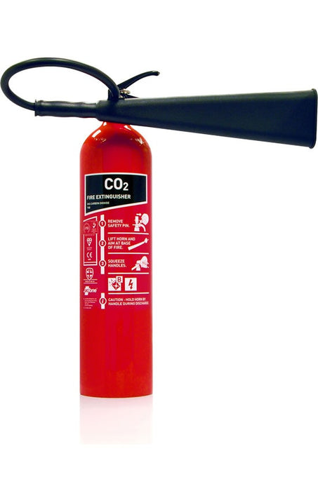 Premium 5KG CO2 Fire Extinguisher - UK Manufactured, LPCB & Kitemark Certified