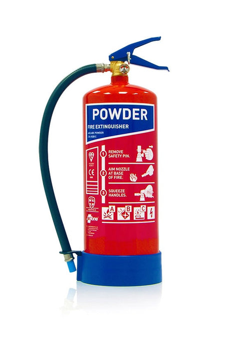 6kg ABC Powder Vehicle Fire Extinguisher - EPS2Z, 13A 70B C Rating, For Office and Vehicle