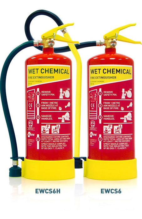 6L Wet Chemical Fire Extinguisher Lance - EWCS3/EWCS3H, 25F 8A, For Kitchen Safety