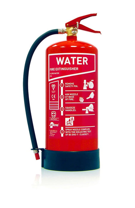 9L Water Fire Extinguisher, EWS6, 13A, UKCA/CE, Premium Colour Coded