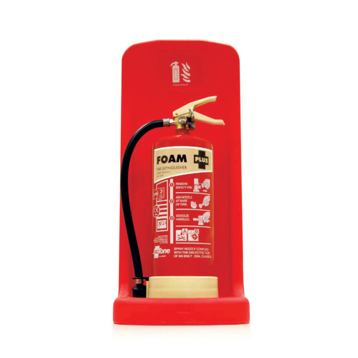 Heavy Duty Extinguisher Stand - Rotomoulded, High-Visibility, Secure and Adaptable