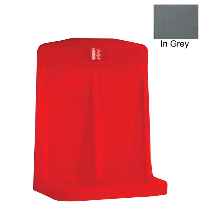 Heavy Duty Extinguisher Stand - Rotomoulded, High-Visibility, Secure and Adaptable