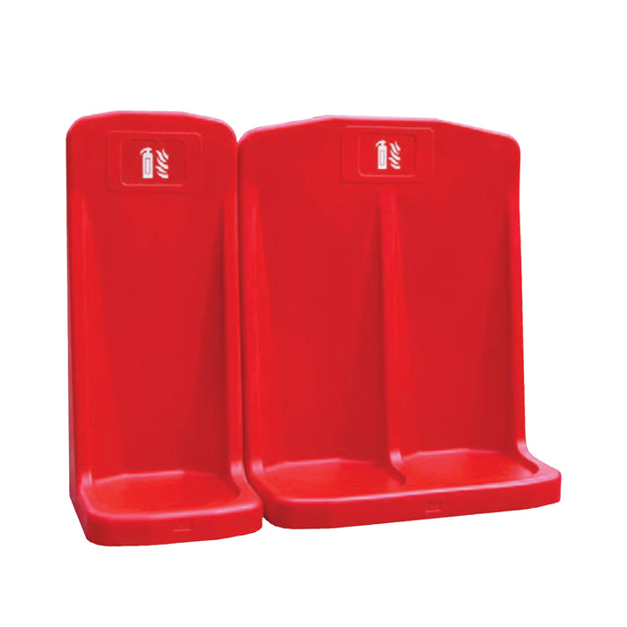 Heavy Duty Extinguisher Stand - Rotomoulded, High-Visibility, Secure and Adaptable