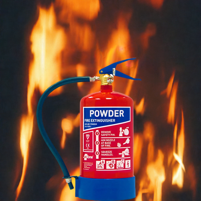 4kg ABC Powder Vehicle Fire Extinguisher - EPS2Z, 13A 70B C Rating, For Office and Vehicle