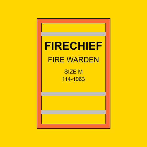 Firechief Fire Warden High-Visibility Waistcoat