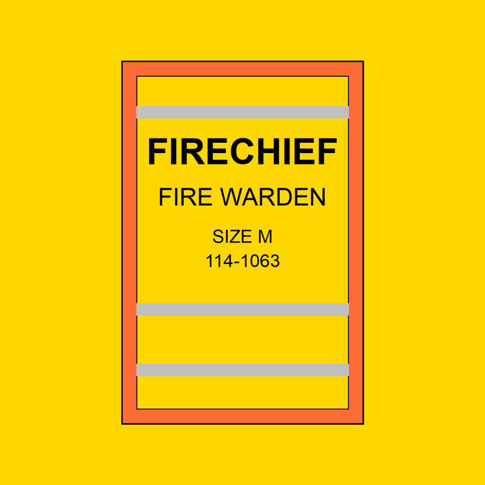 Firechief Fire Warden High-Visibility Waistcoat