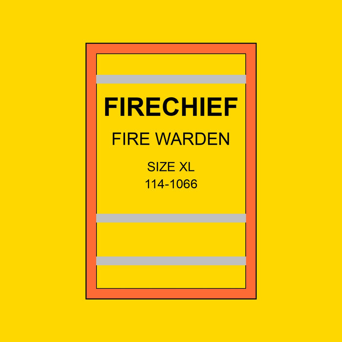 Firechief Fire Warden High-Visibility Waistcoat